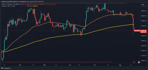 Bitcoin Bulls Beware: Sub $20,000 Nightmare Looms, Analyst Foresees Extended Downturn Bitcoin Bulls Beware: Sub $20,000 Nightmare Looms, Analyst Foresees Extended Downturn
