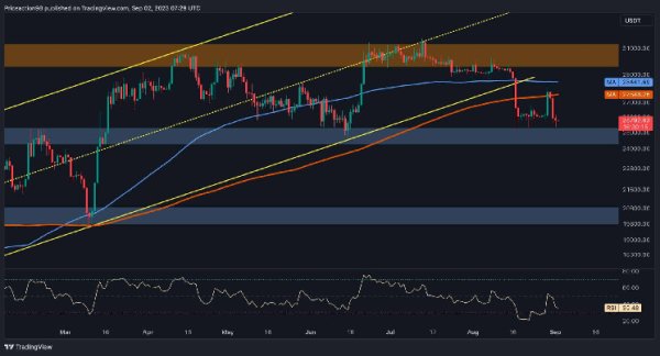 BTC&rsquo;s In Danger, This is The Most Critical Level Now (Bitcoin Price Analysis)