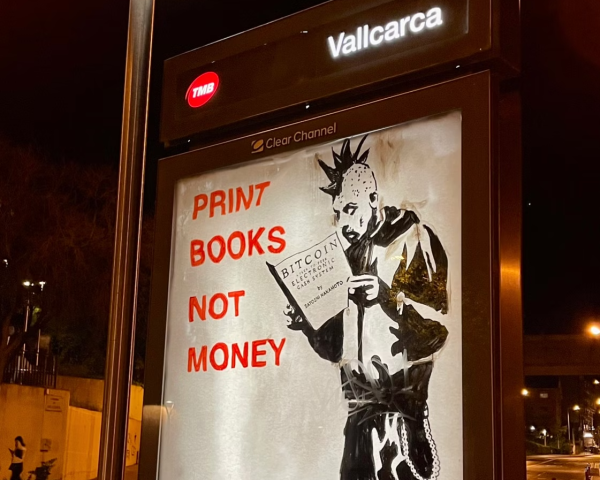 Graffiti artists Street Cy₿er are painting the town Bitcoin Graffiti artists Street Cy₿er are painting the town Bitcoin