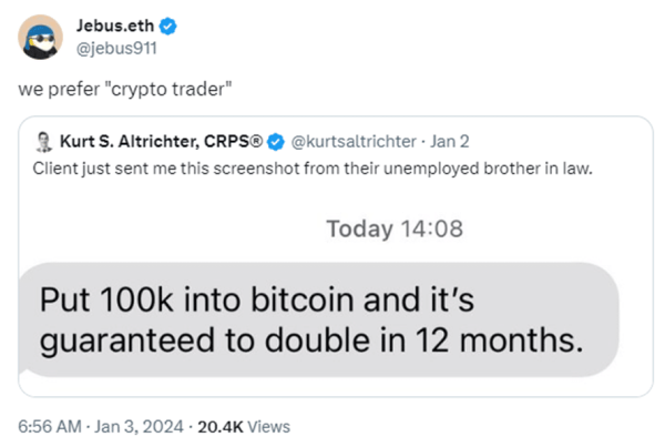 ETFs Are Tots Coming, ETFs Are Not Coming, ETFs Are ETFing and 20 Crypto Jokes