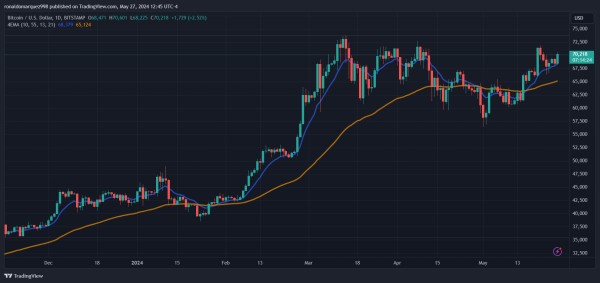 Parabolic Rally In The Making? Bitcoin Regains $70,000 As Traders’ Paper Profits Collapse To 3% Parabolic Rally In The Making? Bitcoin Regains $70,000 As Traders’ Paper Profits Collapse To 3%