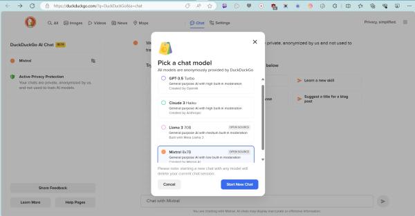 DuckDuckGo Launches a Private Portal to Top AI Chatbots