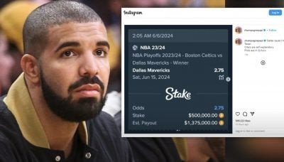 Drake’s $500K Bitcoin bet upset after Celtics take Mavs 4 to 1 Drake’s $500K Bitcoin bet upset after Celtics take Mavs 4 to 1