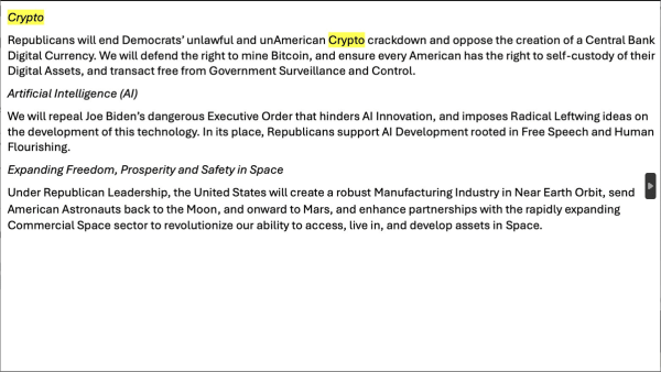 Bitcoin Became Among Trump's Official Election Promises! "We Will Take Off the Pressure!"