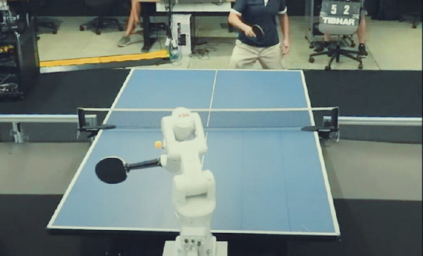 DeepMind develops robot capable of human-level table tennis play