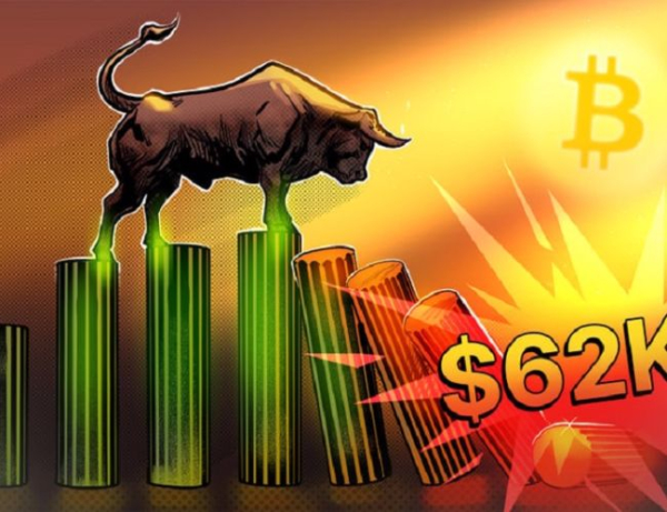 BTC price slumps to $62K as Bitcoin bulls bet on M2 money supply