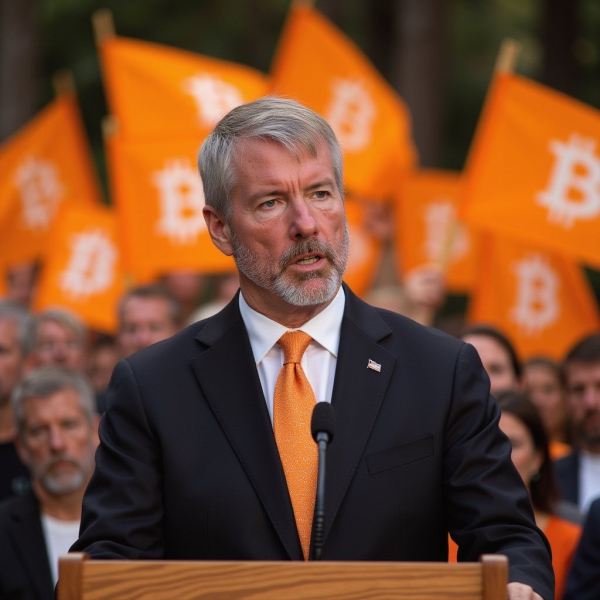 The many weird AI depictions of Michael Saylor