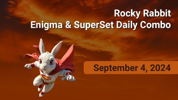 Rocky Rabbit Enigma, SuperSet, Easter Eggs Daily Combo – September 4 Rocky Rabbit Enigma, SuperSet, Easter Eggs Daily Combo – September 4