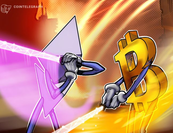 Bitcoin now has $1T &lsquo;market cap lead&rsquo; over ETH amid $68K price