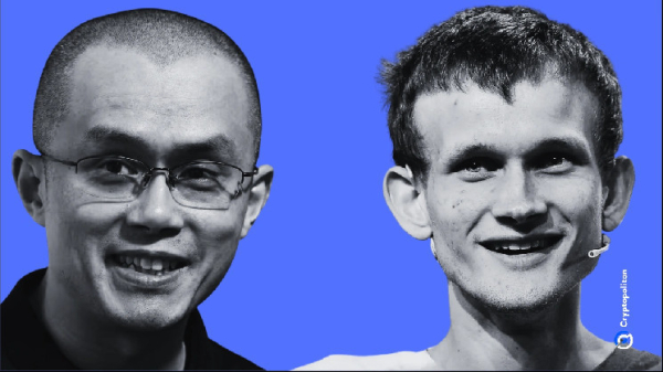 Crypto legends Changpeng &lsquo;CZ&rsquo; Zhao, Vitalik Buterin, and Arthur Hayes seen hanging out at +intimate Binance event