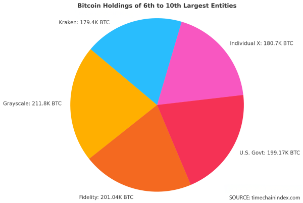 Meet Bitcoin&rsquo;s Biggest Players: The Top 10 Holders Commanding Nearly 15% of the Circulating Supply