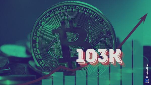 Bitcoin reclaims $103,000 – Is a new all-time high on the horizon? Bitcoin reclaims $103,000 – Is a new all-time high on the horizon?