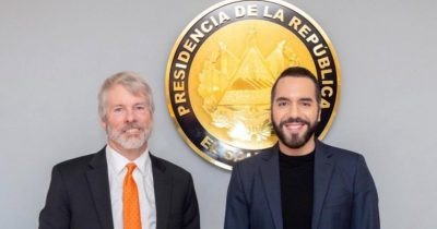 El Salvador&rsquo;s president Nayib Bukele meets with Michael Saylor to discuss Bitcoin