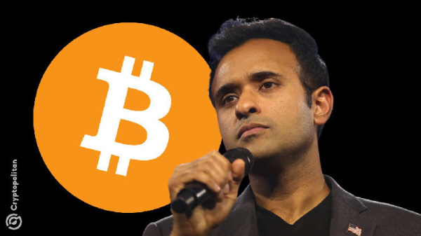 Vivek Ramaswamy points to Bitcoin as a hedge to present economic turmoil Vivek Ramaswamy points to Bitcoin as a hedge to present economic turmoil