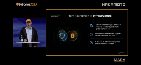 Adam Back Presents Blockstream&rsquo;s Bitcoin-First Infrastructure Vision at Bitcoin 2025&nbsp;