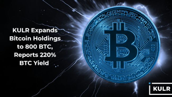 KULR Expands Bitcoin Treasury to $78M, Cites 220% BTC Yield YTD KULR Expands Bitcoin Treasury to $78M, Cites 220% BTC Yield YTD