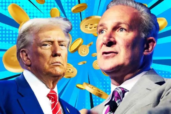 Peter Schiff Says Donald Trump&rsquo;s Bitcoin Push Is Hurting The Dollar