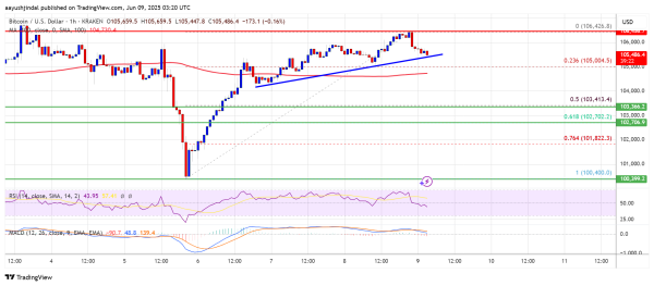 Bitcoin Price Bounces Past 105K: Is a Full-Blown Rally Back on the Cards?