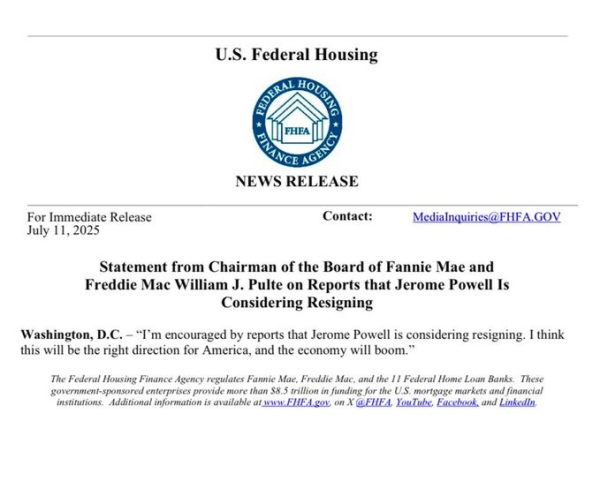 Breaking: Jerome Powell Allegedly Considering Resignation Amid Trump&rsquo;s Criticism