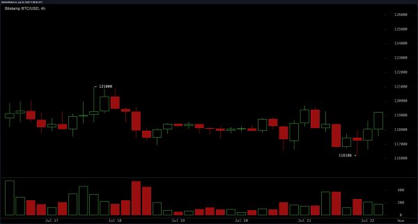 Bitcoin Price Watch: Short-Term Rally Holds Above $119K With Bullish Momentum Bitcoin Price Watch: Short-Term Rally Holds Above $119K With Bullish Momentum